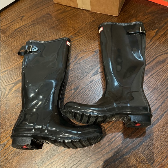 Hunter original tall glossy rain boot size 9 - Picture 2 of 11